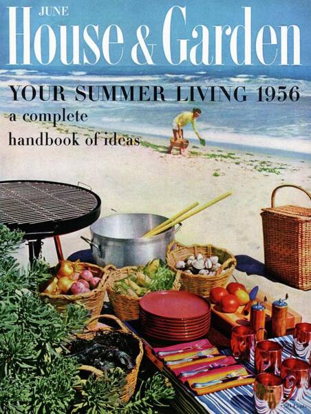 Wall Art - Photograph - House And Garden Ideas For Summer Issue Cover by Tom Leonard