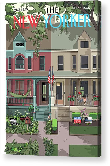 House Divided Acrylic Print