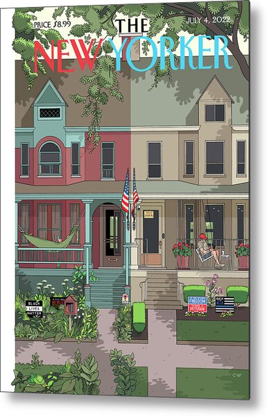 House Divided Metal Print