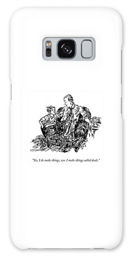 Galaxy Case - I Make Deals by William Hamilton