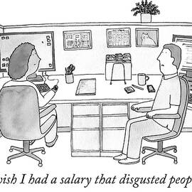 I wish I had a salary that disgusted people by Amy Hwang