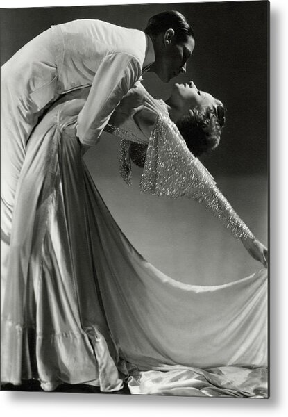 Jack Holland And June Hart Dancing Metal Print