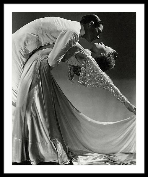 Jack Holland And June Hart Dancing Framed Print
