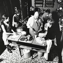 James Beard Teaching Students by Ernst Beadle