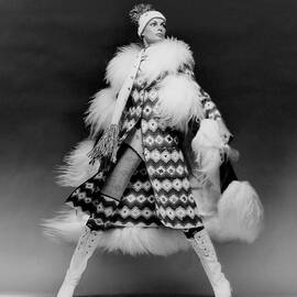 Jean Shrimpton In An Ungaro Coat by David Bailey