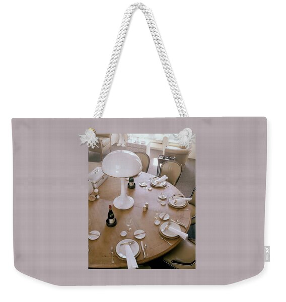 John Dickinson's Dining Table Weekender Tote Bag