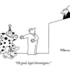 Legal shenanigans by Charles Barsotti