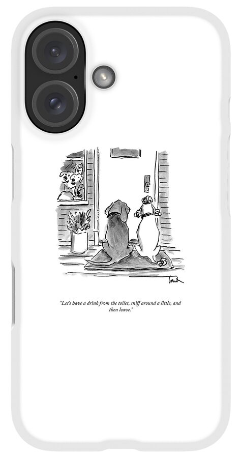 iPhone Case - Let's Sniff Around A Little by Mary Lawton