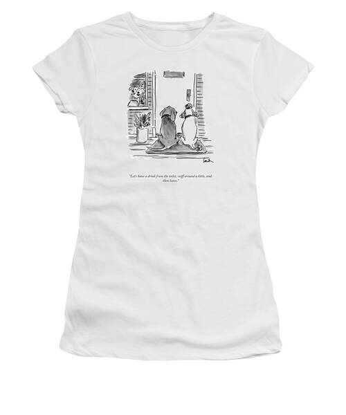 Let's Sniff Around A Little Women's T-Shirt