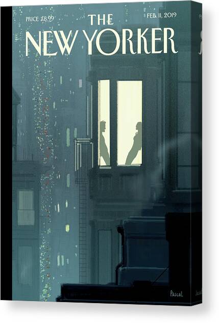 Love Interest Canvas Art Print by Pascal Campion