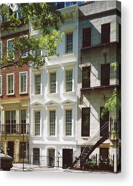 Manhattan Street View Acrylic Print
