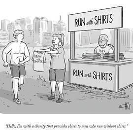 Men Who Run Without Shirts by Ellis Rosen