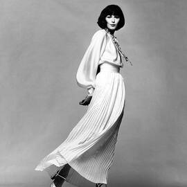 Model In Ungaro Couture by David Bailey