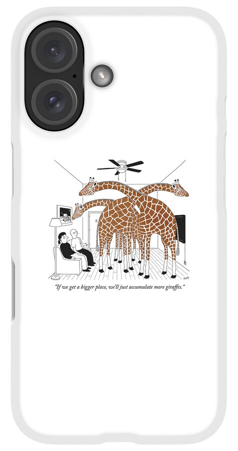 iPhone Case - More giraffes by Seth Fleishman