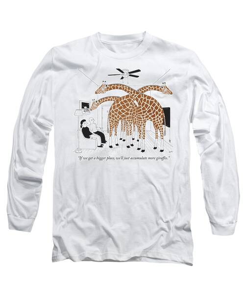 More Giraffes Long Sleeve T-Shirt