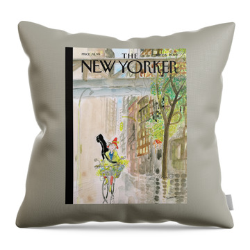 Morning Music Throw Pillow