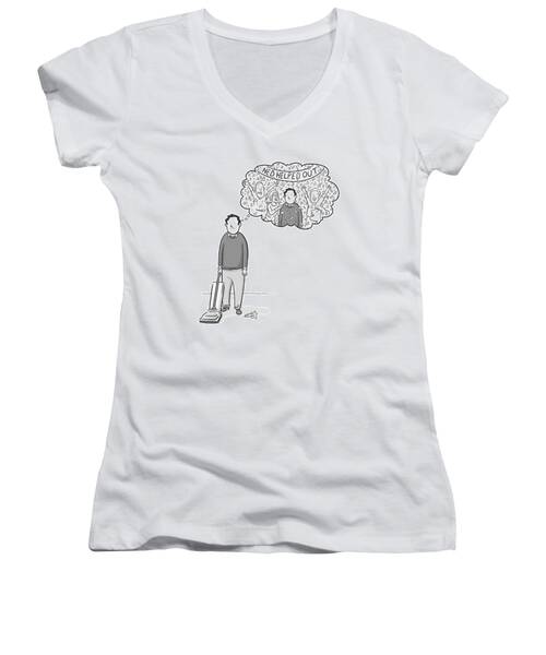 Ned Helped Out Women's V-Neck