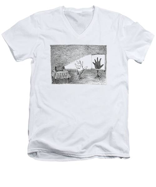 New Yorker February 25th, 1991 Men's V-Neck T-Shirt