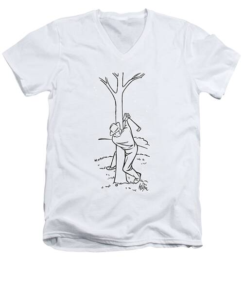 New Yorker November 19th, 1949 Men's V-Neck T-Shirt