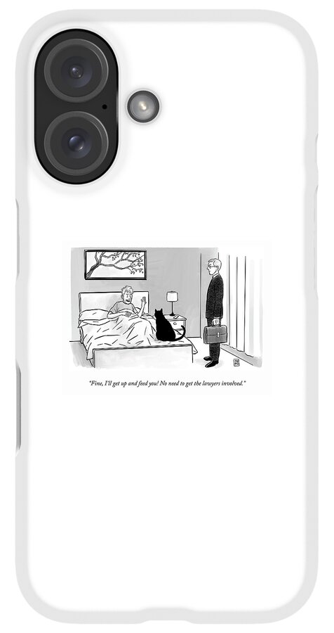 iPhone Case - No Need to Get the Lawyers Involved by Pia Guerra and Ian Boothby