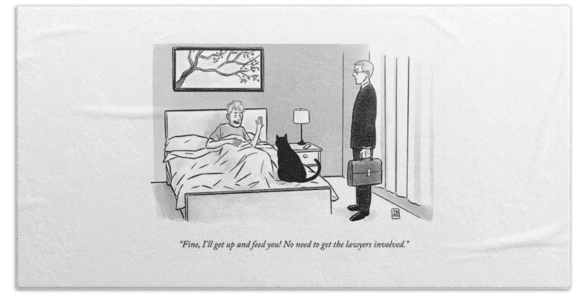 No Need To Get The Lawyers Involved Hand Towel