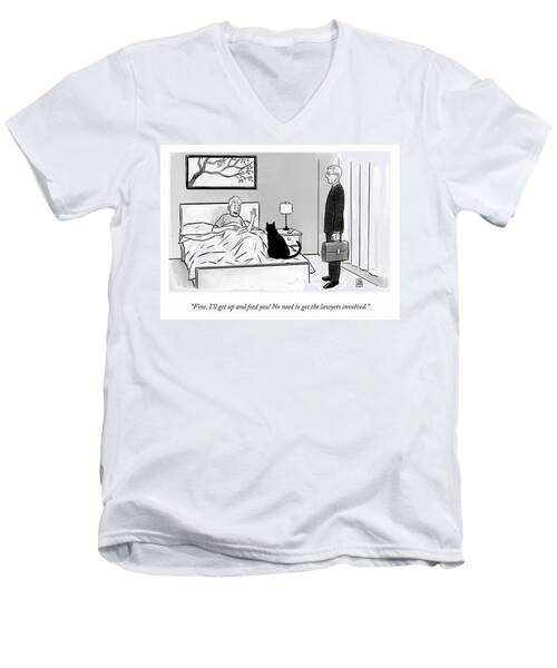 No Need To Get The Lawyers Involved Men's V-Neck T-Shirt