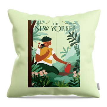 Nurture Throw Pillow