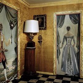 Paintings On The Walls Of Tony Duquette's House by Shirley C. Burden