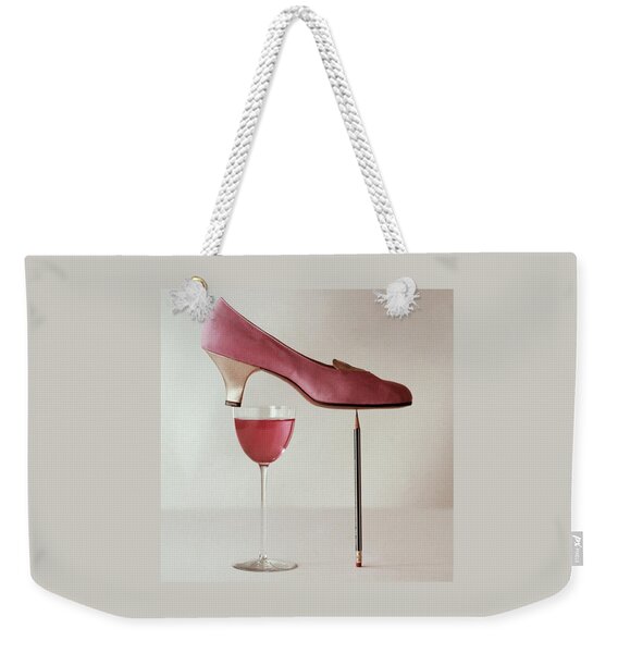 Pink Capezio Pump Weekender Tote Bag