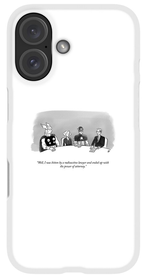 iPhone Case - Power of Attorney by Pia Guerra