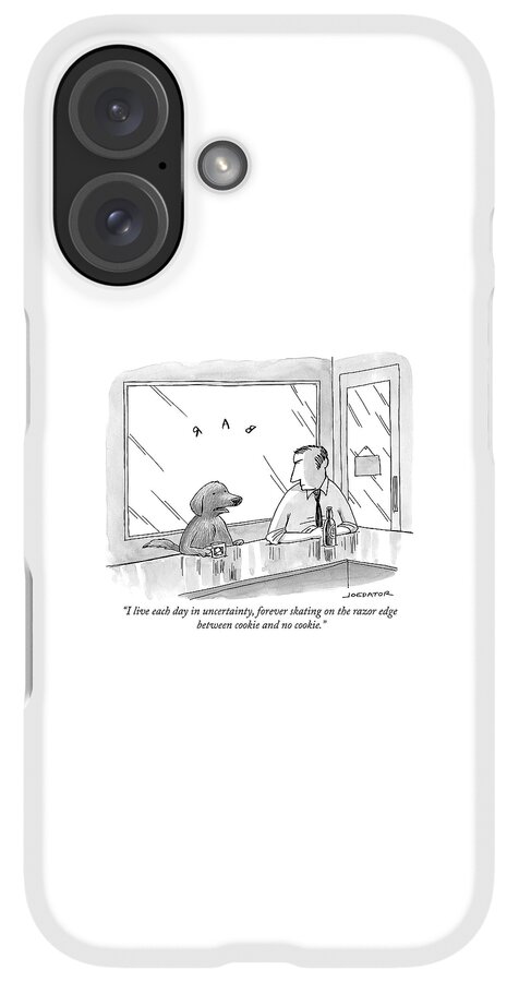 iPhone Case - Cookie and no cookie by Joe Dator