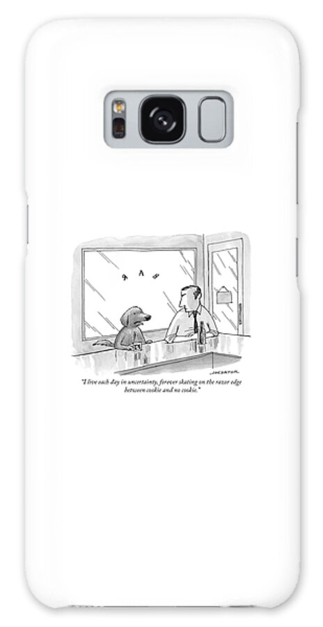 Galaxy Case - Cookie and no cookie by Joe Dator