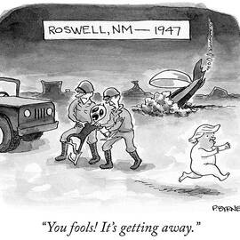 Roswell NM 1947 by Pat Byrnes