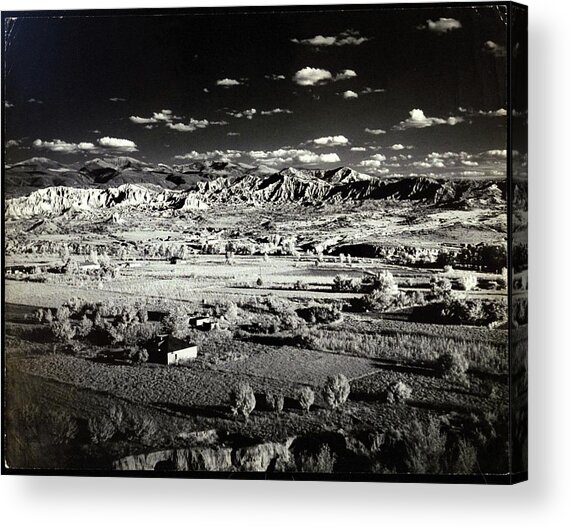 Santa Fe In New Mexico Acrylic Print