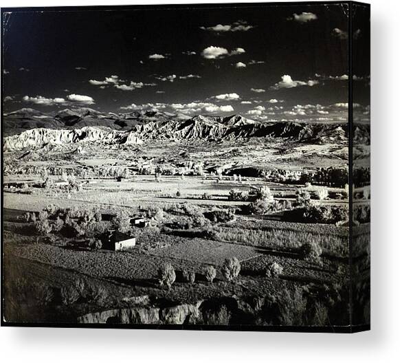 Santa Fe In New Mexico Canvas Art Print by Herbert Matter