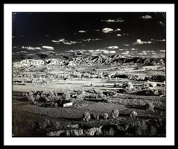 Santa Fe In New Mexico Framed Print