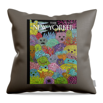 Sea Change Throw Pillow