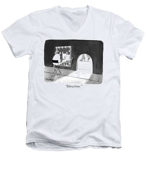 Showtime Men's V-Neck T-Shirt