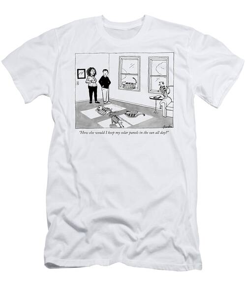 Solar Panels In The Sun All Day T-Shirt