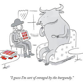 Sort of Enraged by Burgundy by John McNamee