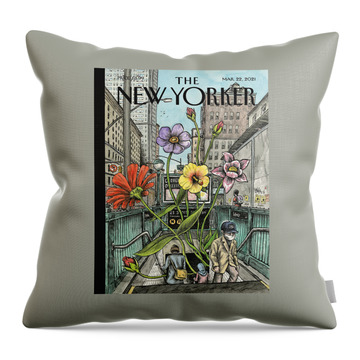 Flower Throw Pillows