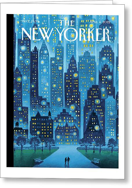 Stellar Night Greeting Card