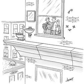 The bathroom by Tom Cheney