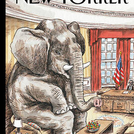 The Elephant In The Room by Ricardo Liniers