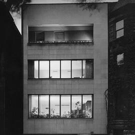 The Exterior Of A Modern Townhouse by Hedrich-Blessing