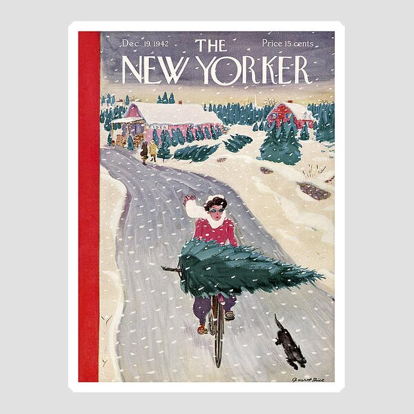 New Yorker December 19, 1942 Sticker