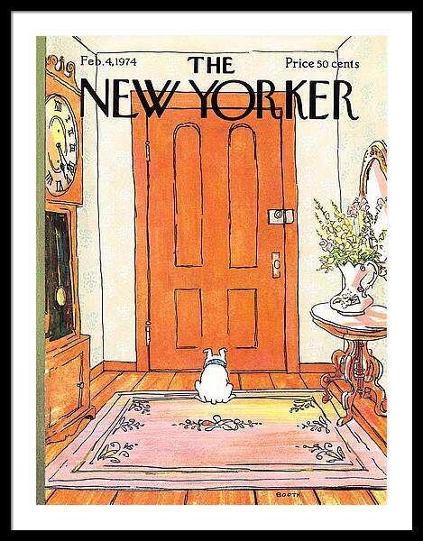 The Long Wait Framed Print