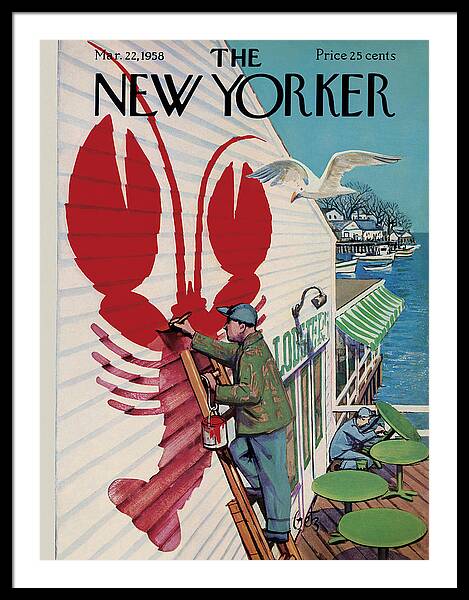 New Yorker March 22, 1958 Framed Print