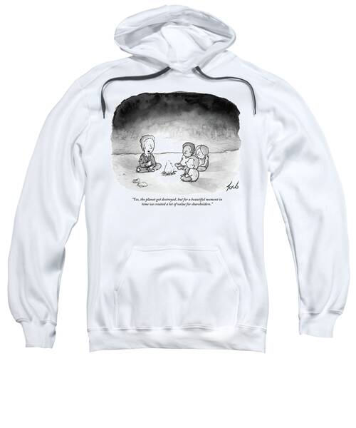 The Planet Got Destroyed Sweatshirt