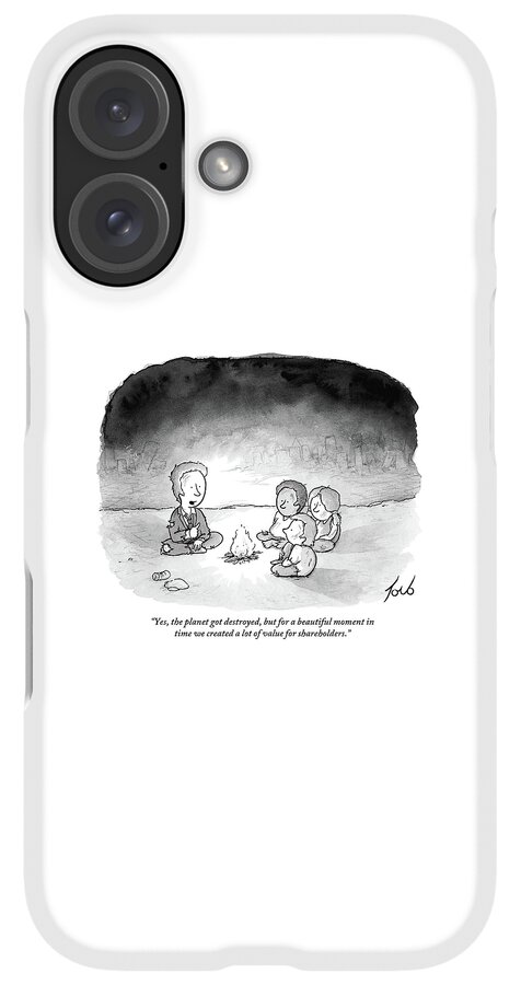 iPhone Case - The Planet Got Destroyed by Tom Toro